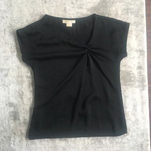 MICHAEL Michael Kors Asymmetrical Short Sleeve Top